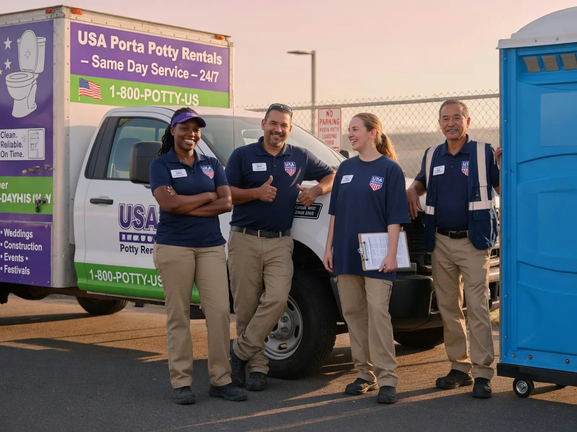Porta Potty Rental company in Laurinburg, NC
